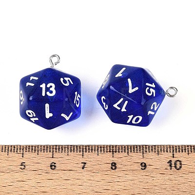 Transparent Acrylic Pendants MACR-O044-03C-1