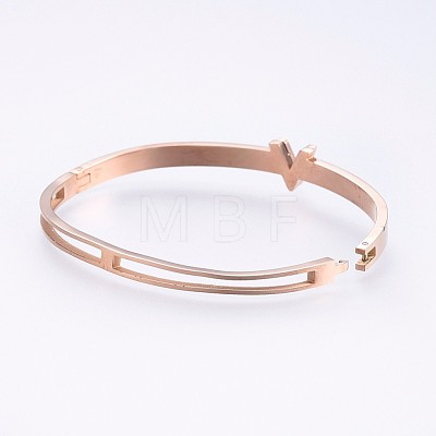 304 Stainless Steel Bangles BJEW-P223-15-1