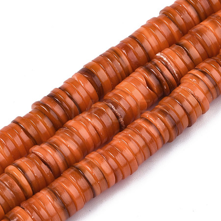 Natural Freshwater Shell Beads Strands BSHE-I016A-01F-1