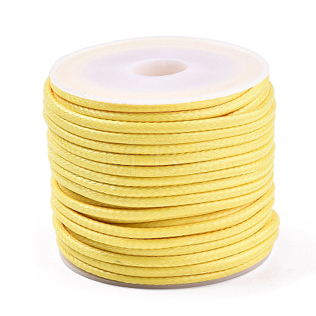 Waxed Polyester Cords LS-X-YC-R004-1.5mm-07-1