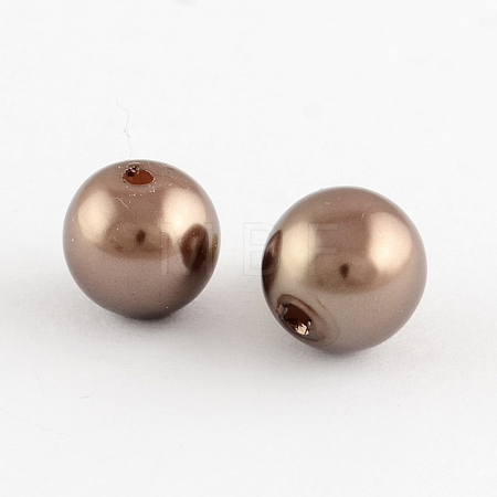 ABS Plastic Imitation Pearl Round Beads SACR-S074-20mm-A46-1