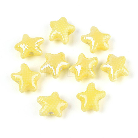 Handmade Porcelain Beads LS-PORC-Q002-03D-01-1