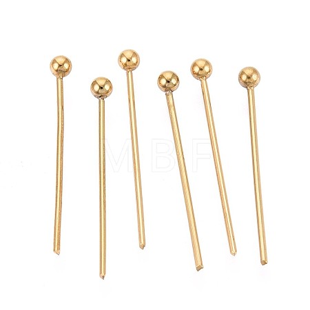 304 Stainless Steel Head Pins STAS-T065-18mm-20G-1