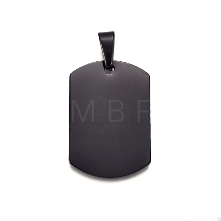 304 Stainless Steel Pendants STAS-I135-34B-1