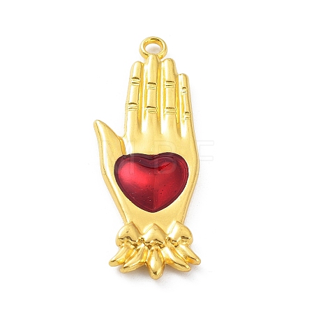 Alloy Enamel Pendants X-ENAM-P252-05G-1