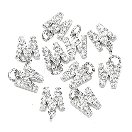 SHEGRACE Brass Micro Pave Clear Cubic Zirconia Pendants XGRQ29117-394P-W-1