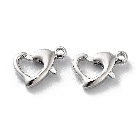 Brass Lobster Claw Clasps KK-G479-03P-1