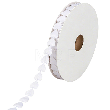 18M Heart Polyester Lace Ribbon OCOR-CY0004-11A-1