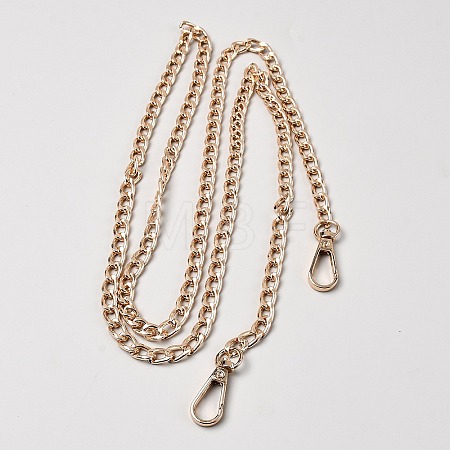 Iron Curb Chain Purse Chains FIND-WH0367-221G-1