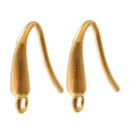 304 Stainless Steel Earring Hooks STAS-D310-01G-05-1