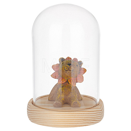 Glass Dome Cover AJEW-WH0307-71-1