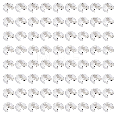 500Pcs Iron Crimp Beads Covers IFIN-ME0001-23A-1