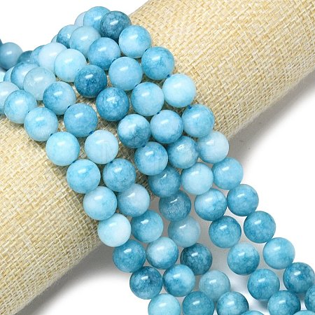 Natural Malaysia Jade Beads Strands G-B165-C09-10mm-1