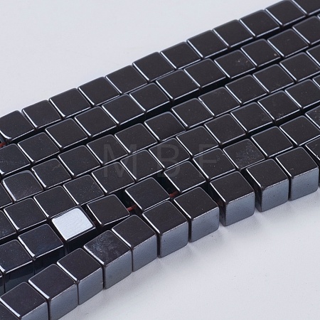 Non-Magnetic Synthetic Hematite Beads G-H1076-1-1