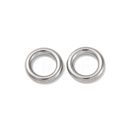 201 Stainless Steel Closed Jump Rings STAS-D301-17P-01-1