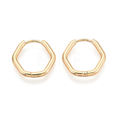 304 Stainless Steel Hoop Earrings STAS-T074-22G-1