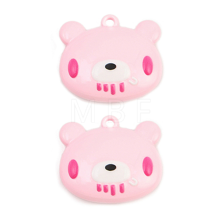 Baking Paint Zinc Alloy Pendants AL-CBA032C-08-1