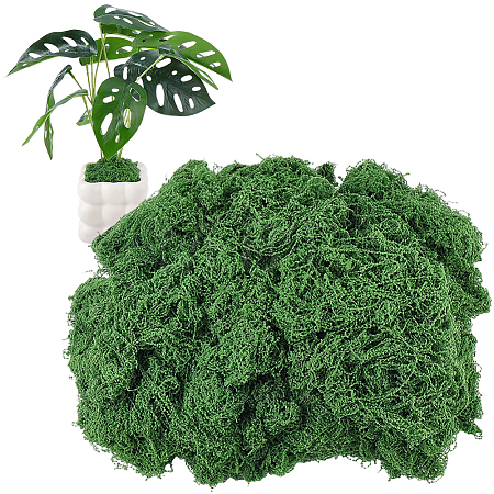 Polyester Artificial Moss DIY-CN0003-92A-1