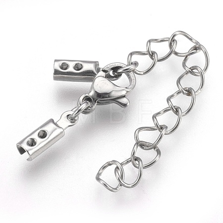 Tarnish Resistant 304 Stainless Steel Chain Extender STAS-P207-01P-C-1