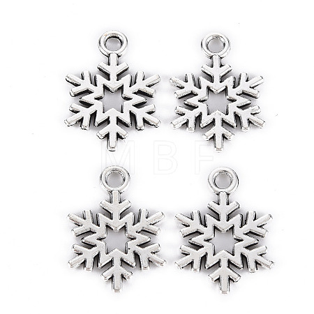 Tibetan Style Alloy Pendants X-TIBE-S323-101AS-RS-1
