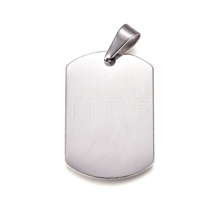 Tarnish Resistant 304 Stainless Steel Pendants STAS-I135-34P-1