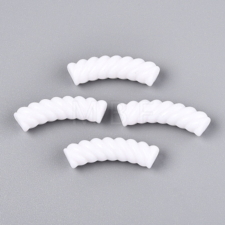 Opaque Acrylic Beads X-OACR-A016-03K-1