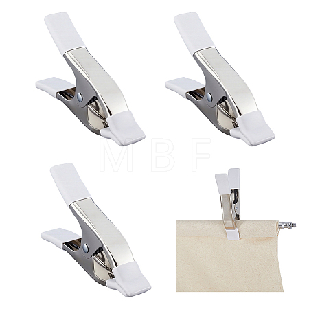 High-carbon Steel Wedding Dress Clips AJEW-WH0481-428P-1