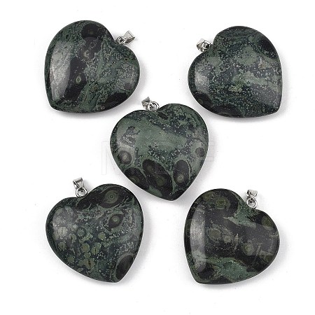 Natural Kambaba Jasper Pendants GG-K002-12A-08-1