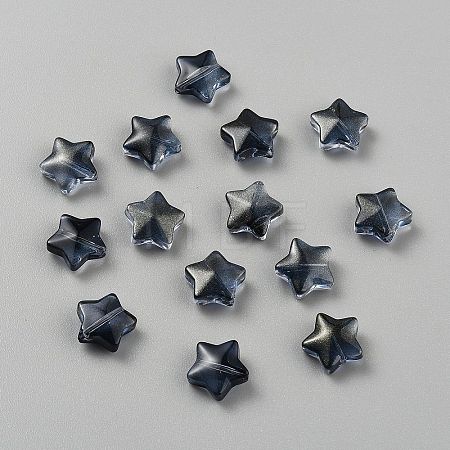 100Pcs Gradient Color Handmade Lampwork Beads DIY-SZ0010-51A-1