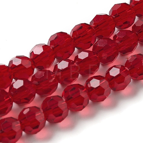 Transparent Glass Beads EGLA-A035-T6mm-D02-1