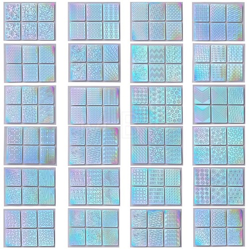 Nail Art Hollow Laser Stickers MRMJ-R070-03A-1