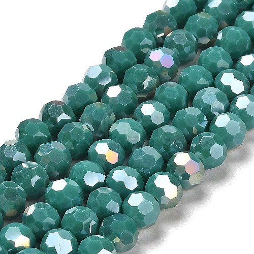 Opaque Glass Beads Stands EGLA-A035-P8mm-B21-1