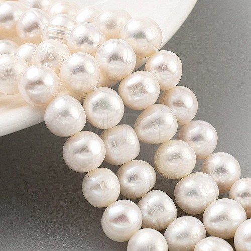 Natural Cultured Freshwater Pearl Beads Strands PEAR-C003-19D-1