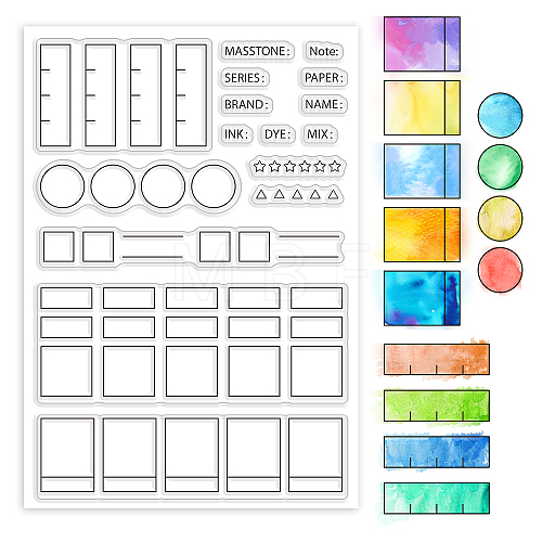 Custom PVC Plastic Clear Stamps DIY-WH0448-0677-1