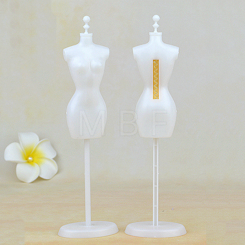 Plastic Mannequin Model Clothing Support DOLL-PW0002-075A-02-1