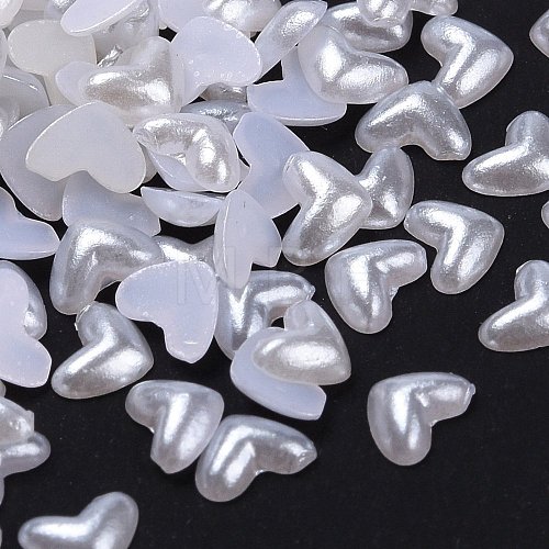 ABS Plastic Imitation Pearl Cabochons SACR-S739-3mm-Z9-1