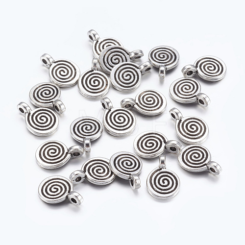 Tibetan Style Alloy Charms X-LF0339Y-NF-1