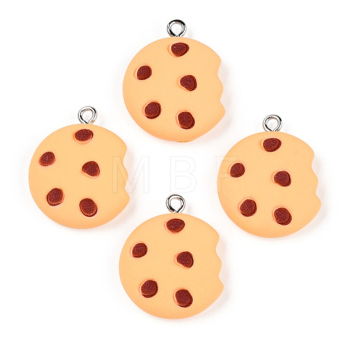 Opaque Resin Pendants RESI-S403-03A-1