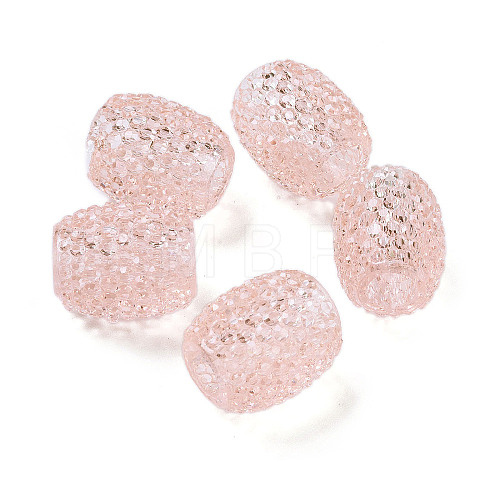 Transparent Resin European Jelly Colored Beads RESI-B025-01A-09-1