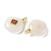 Natural White Jade Pendants G-H328-06G-C11-2