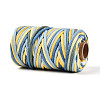 Segment Dyed Polycotton Macrame Cord OCOR-T017-03C-2