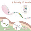 10 Yards Polyester Strawberry Ribbon OCOR-TA0003-60-3