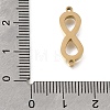 304 Stainless Steel Polishing Infinity Connector Charms STAS-E532-05G-3