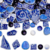 500G 4 Styles Mosaic Tiles Porcelain Cabochons DIY-SP0007-74-7