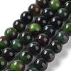 Dyed Natural Malaysia Jade Beads Strands G-G021-02B-06-1