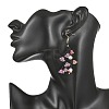Glass Seed Bead Dangle Earrings EJEW-MZ00770-02-2