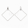 Tarnish Resistant 304 Stainless Steel Wire Pendants STAS-T051-005-2