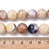 Natural Purple Opal Beads Strands G-L642-B21-12mm-5