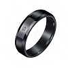 304 Stainless Steel with Crystal Rhinestone Finger Rings FS-WG3A8F6-05-2