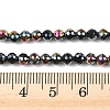 Electroplate Transparent Glass Beads EGLA-B013-02A-FR13-4
